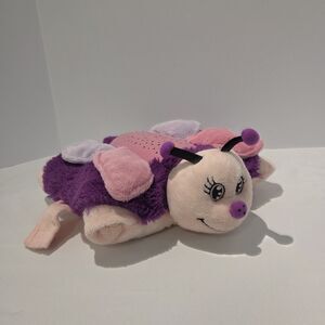 PILLOW PETS Dream Lites Pink & Purple Ladybug Color Changing Lights